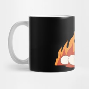 This Is Not Fine Dog in Burning Building New Take Funny Design Mug